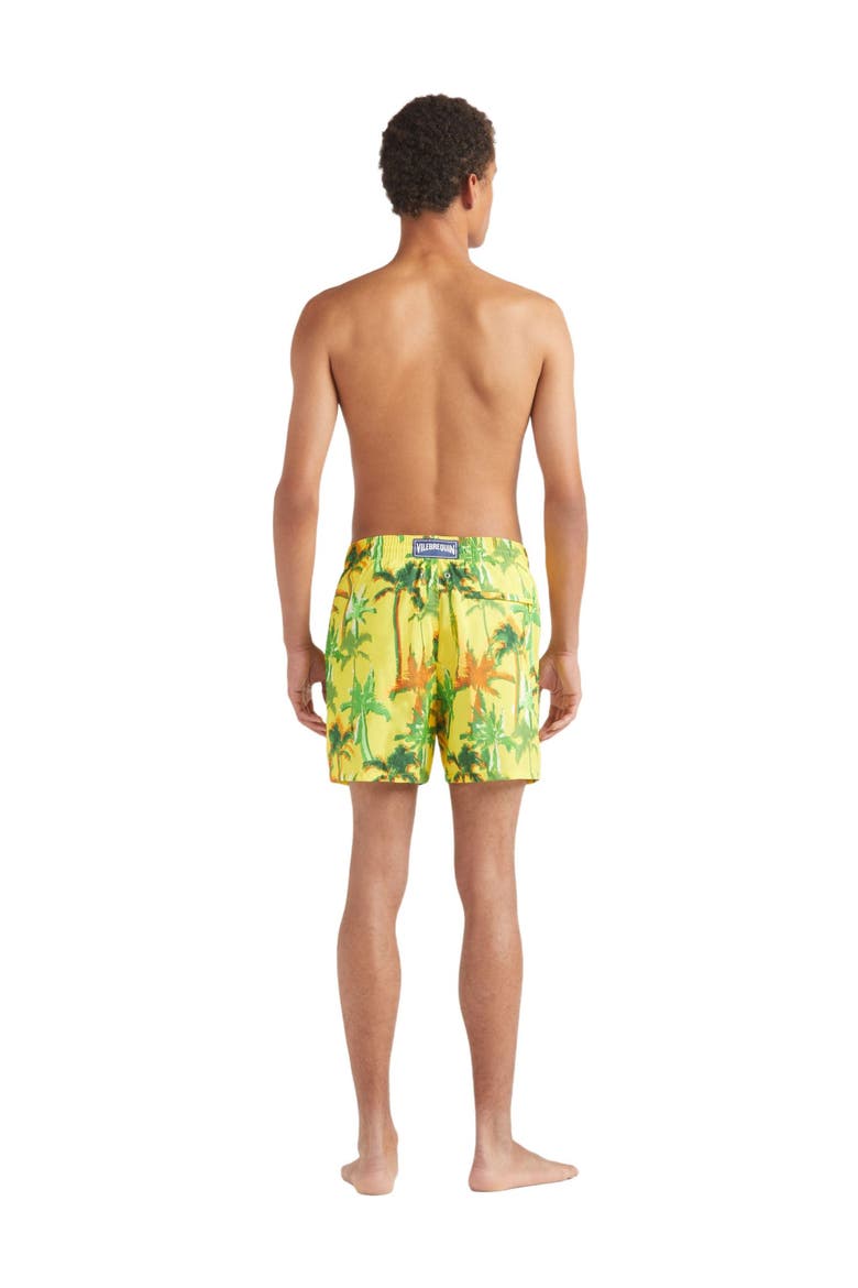 Ultra-light and packable Swim Shorts Palms Offset, Alternate, color, Sun