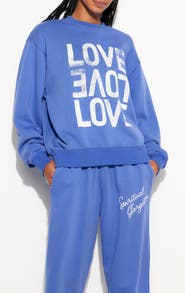 Spiritual Gangster La Brea Love Graphic Sweatshirt