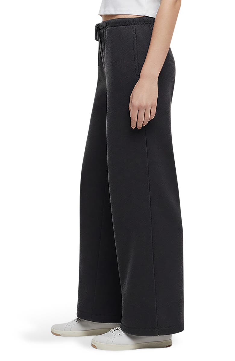 Wildfox Andie Wide Leg Sweatpants, Alternate, color, Phantom