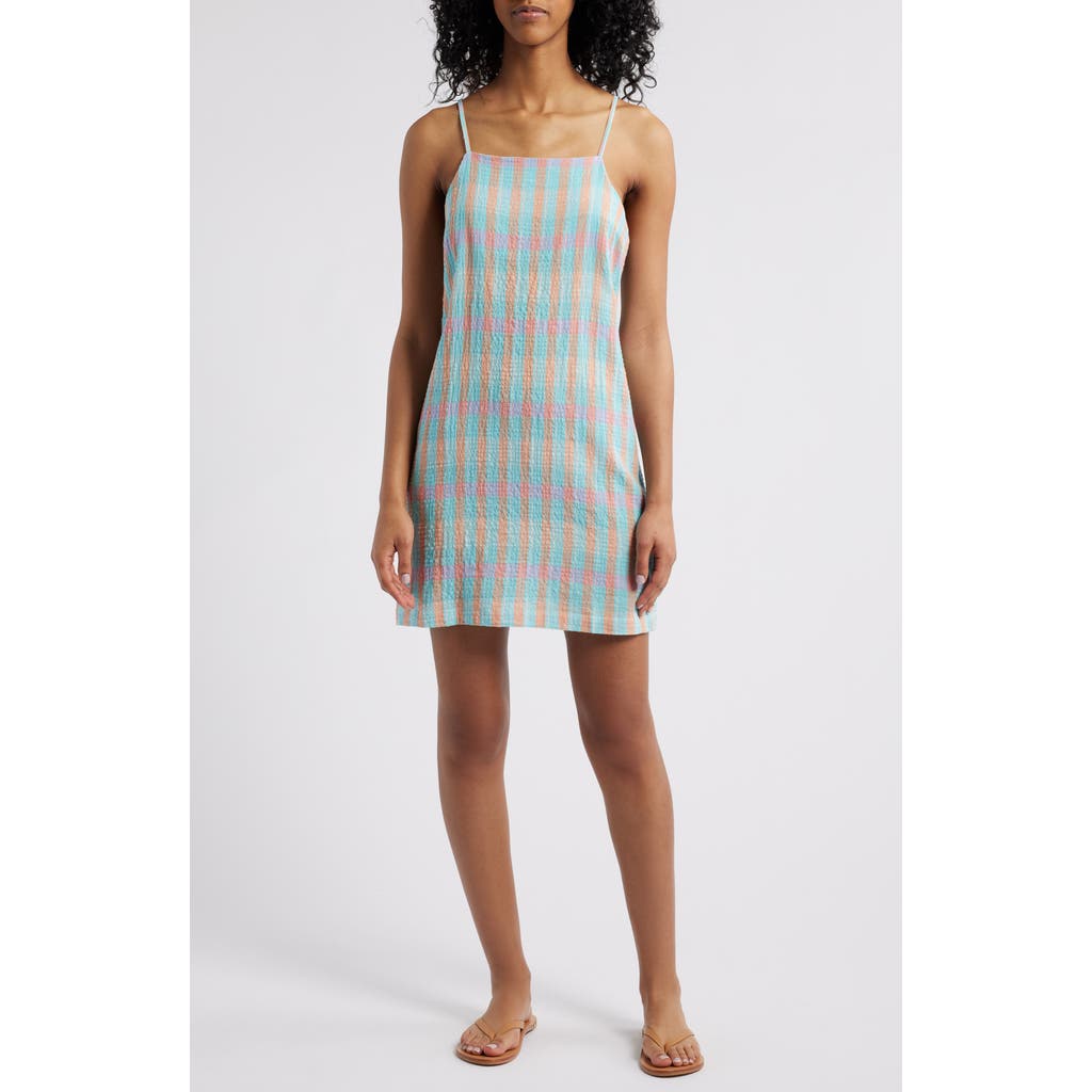 Rip Curl Sun To Sea Check Minidress