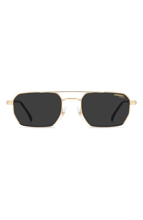 389/S 54mm Gradient Rectangular Sunglasses