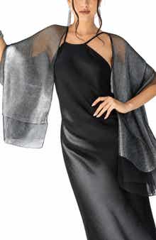 Glitz Shimmer Silk Scarf