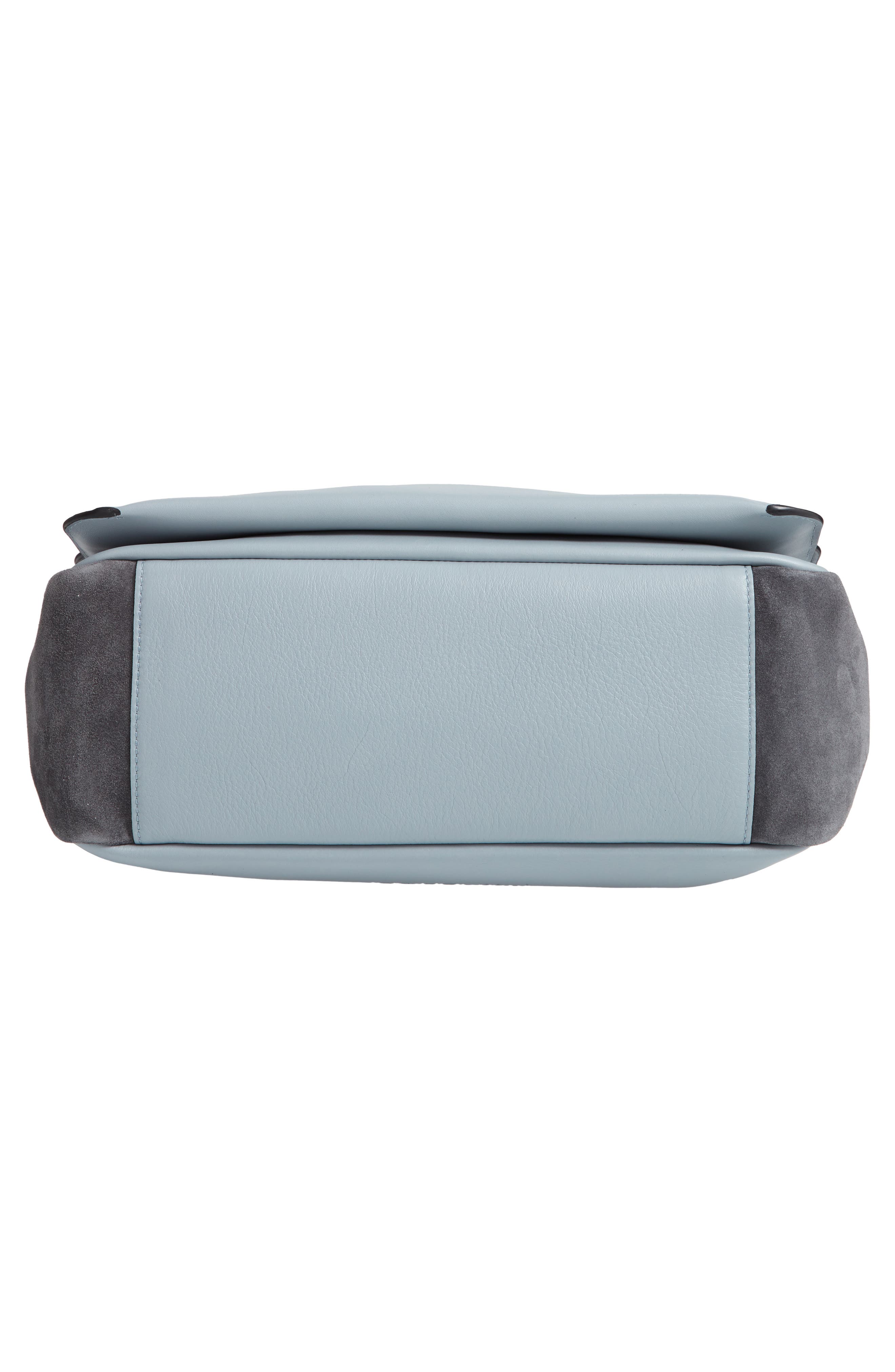 JW Anderson Disc Leather Hobo Bag, Alternate, color, 