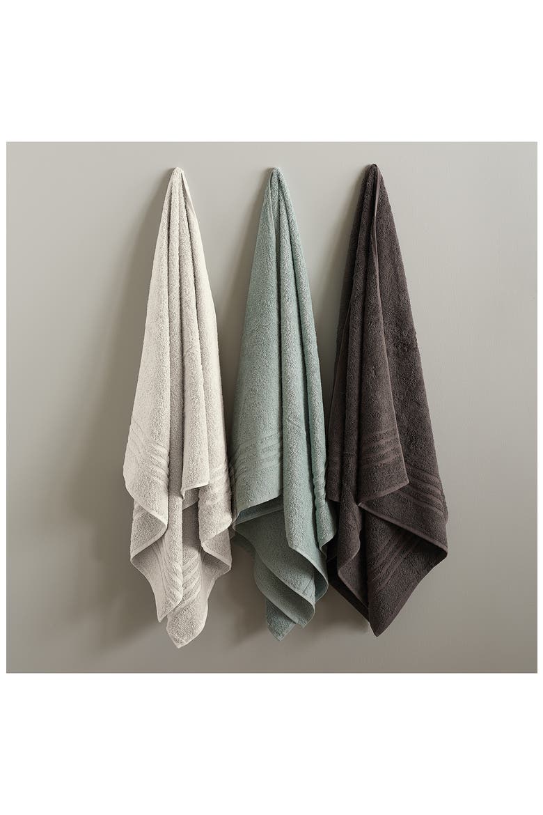 Solid Cotton 2-Piece Bath Towel Set, Alternate, color, SAGE