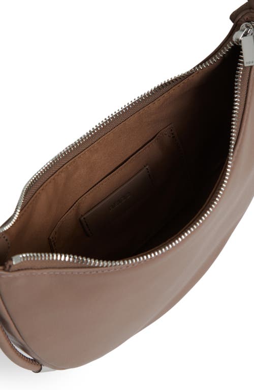 Reiss Womens Neutral Harriet Rope-strap Leather Shoulder Bag In Neutral