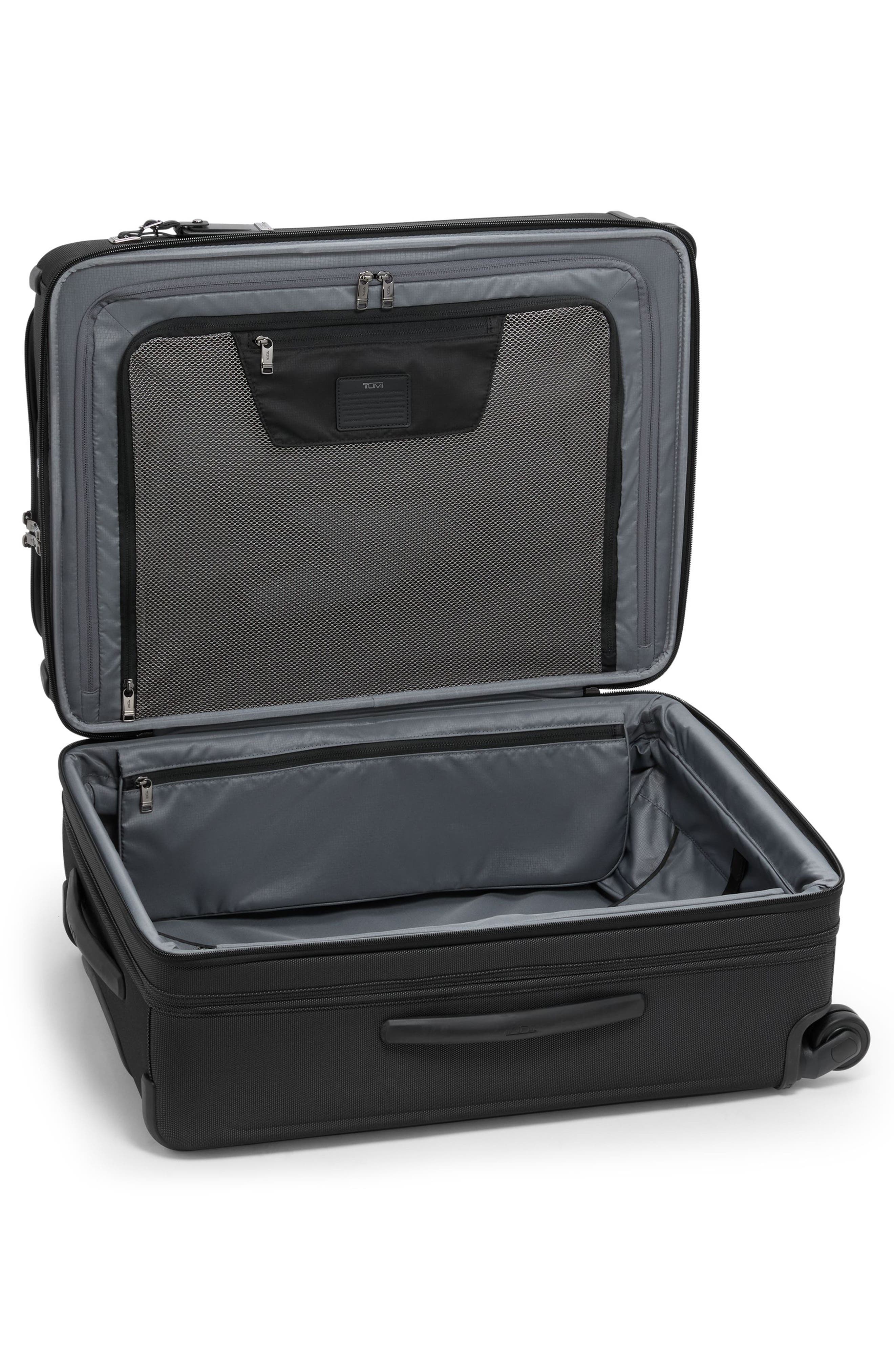 TUMI Alpha 22-Inch International Dual Access 4-Wheel Carry-On, Alternate, color, Reflective Tumi Jacquard
