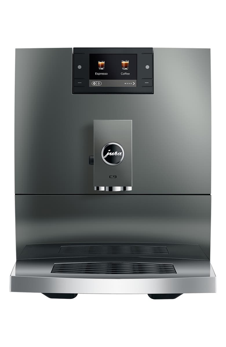 JURA C9 Piano Inox Coffee Machine, Main, color, Grey