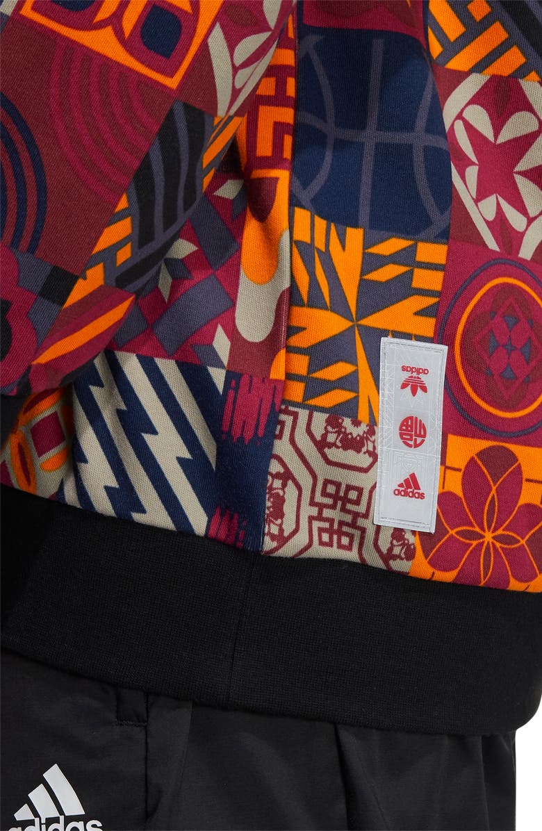 adidas Chinese New Year Hoodie, Alternate, color, 