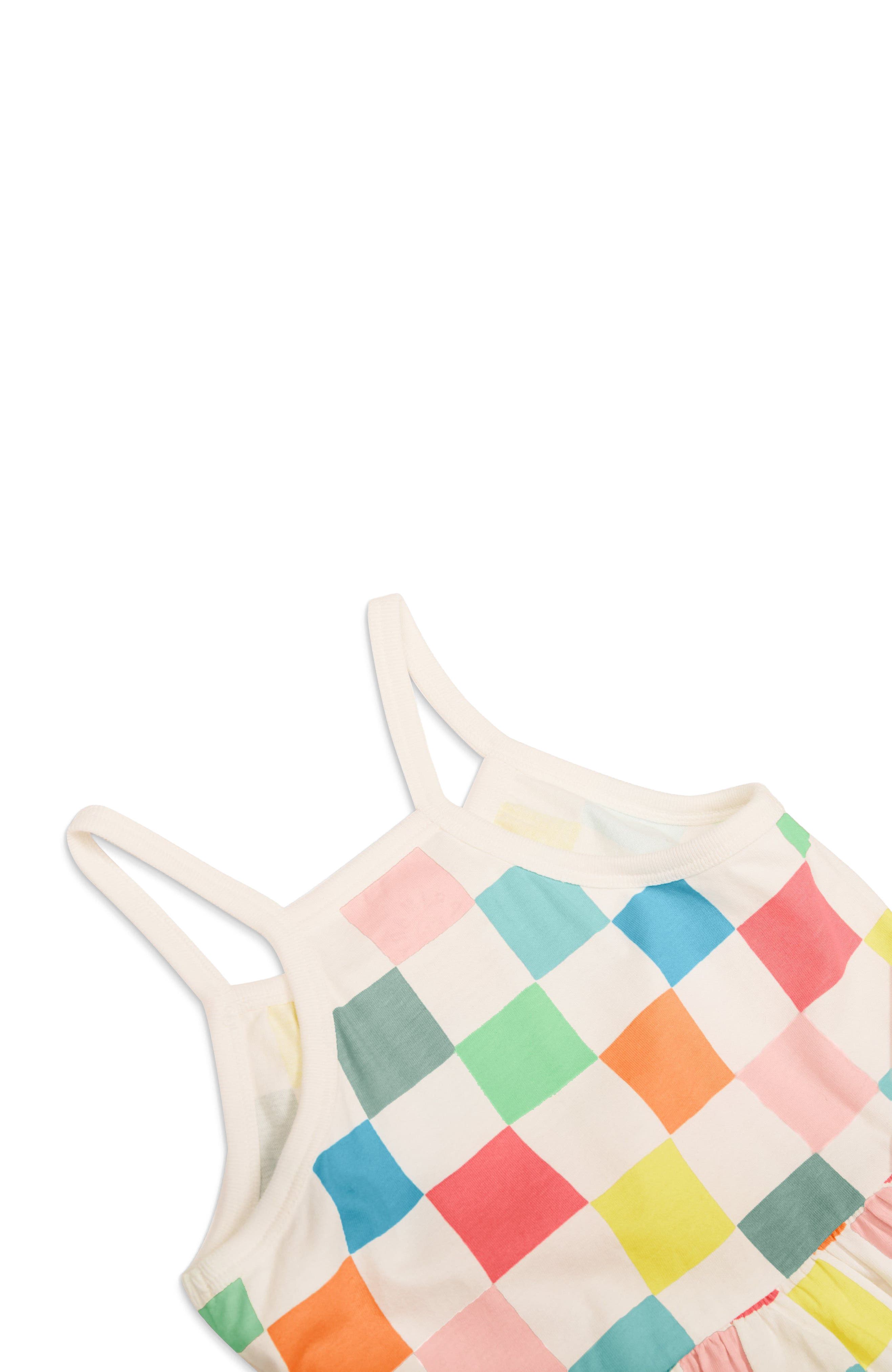 Primary Kids Picnic Dress In Rainbow Patterns | Nordstrom