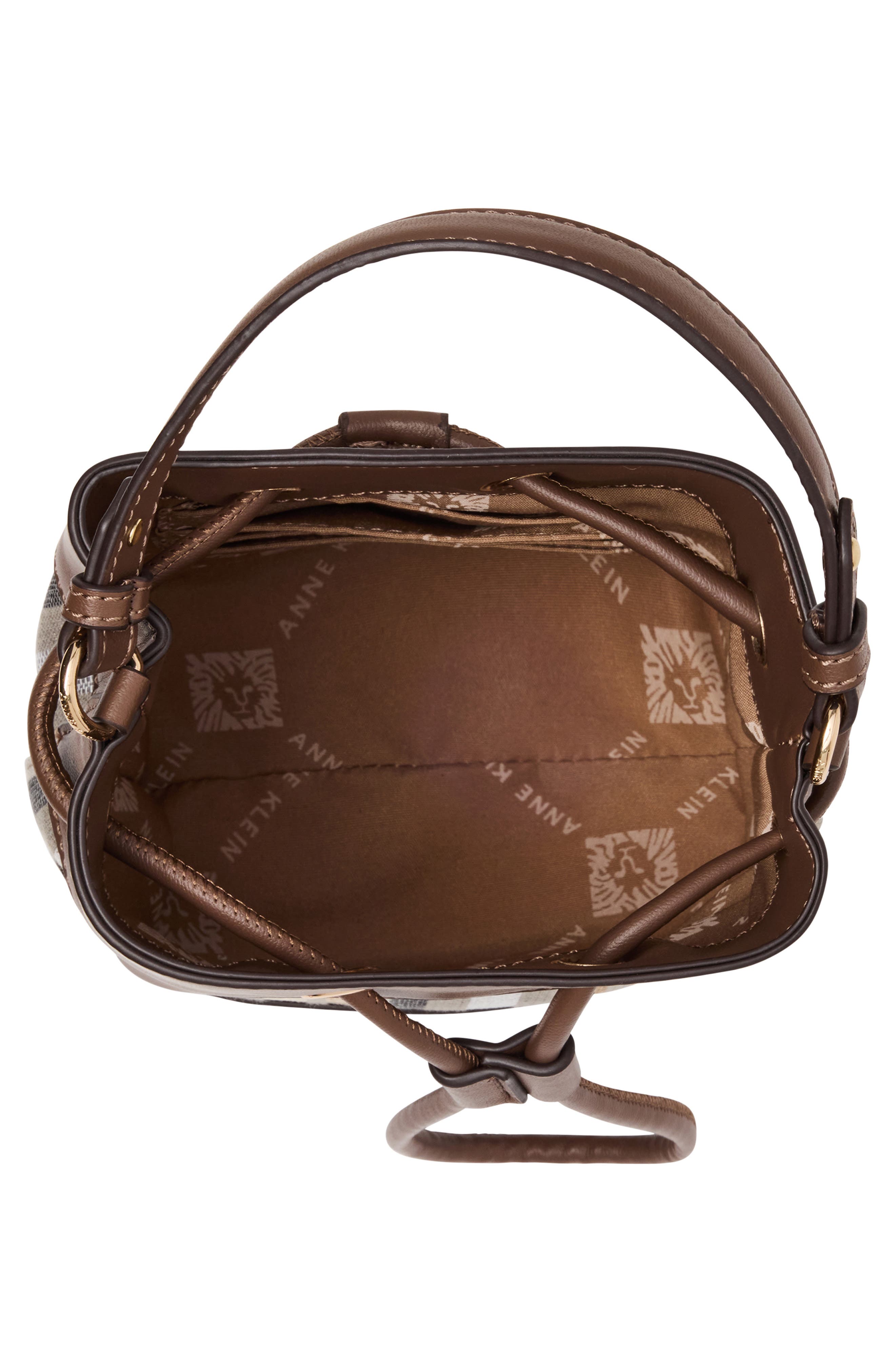 Drawstring Crossbody Bag, Alternate, color, SEPIA