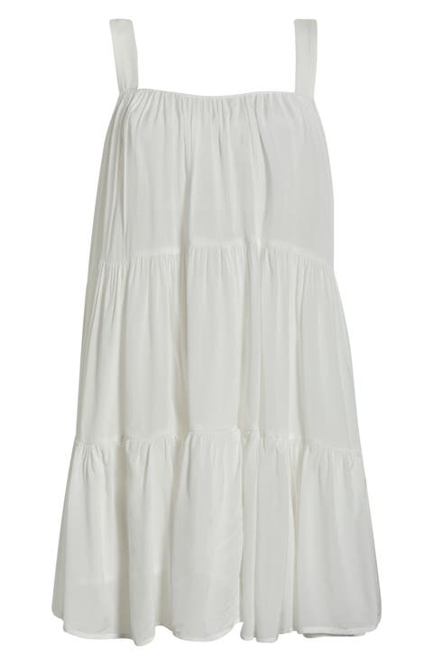 Tiered Cover-Up Dress