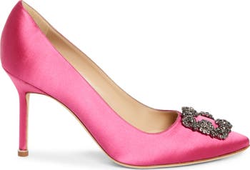 Hangisi Crystal Buckle Pump