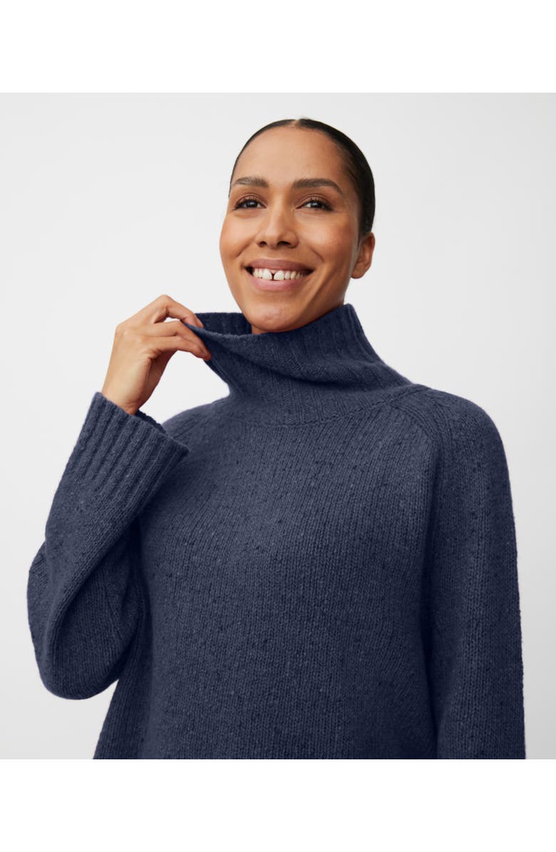 Masai Copenhagen MaFenoria Turtle Neck Sweater, Alternate, color, Navy Blazer
