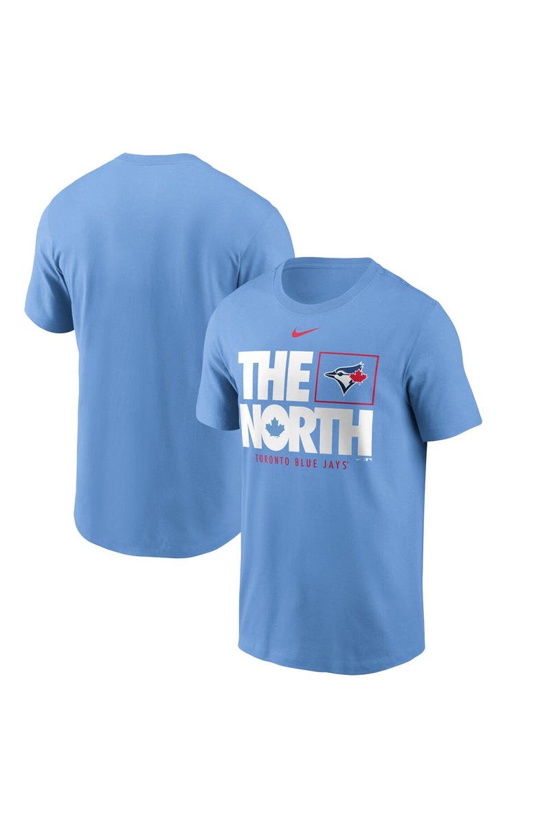 Nike Men's Nike Powder Blue Toronto Blue Jays The North Hometown T-Shirt, Main, color,
