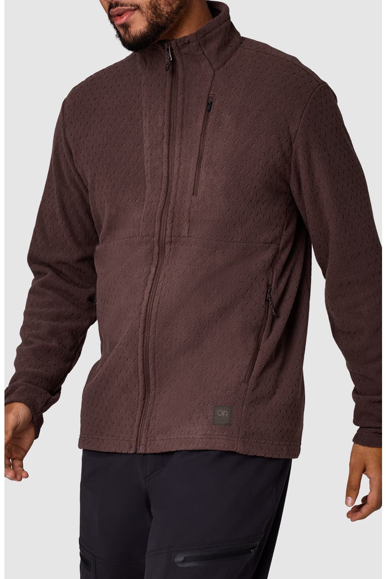Trail Mix XT Fleece Jacket, Alternate, color, CHESTNUT
