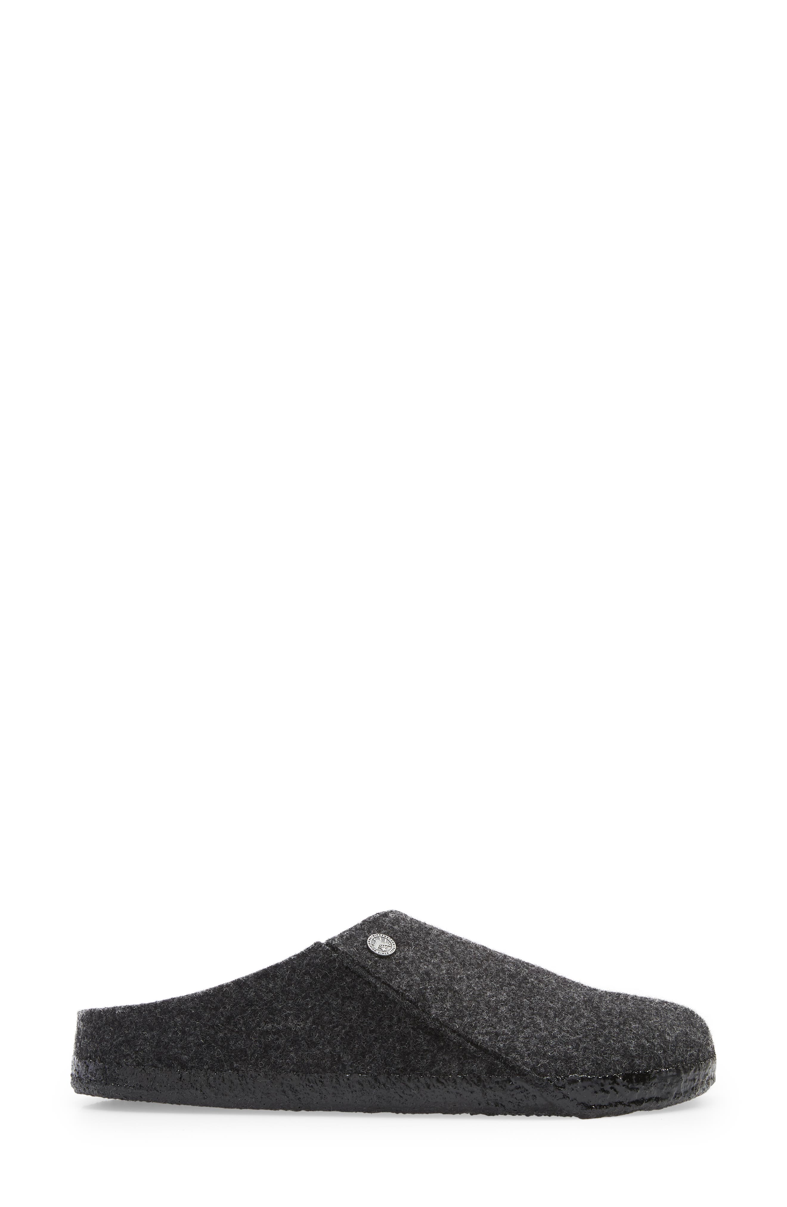 Zermatt Genuine Shearling Lined Slipper, Alternate, color, GRAY