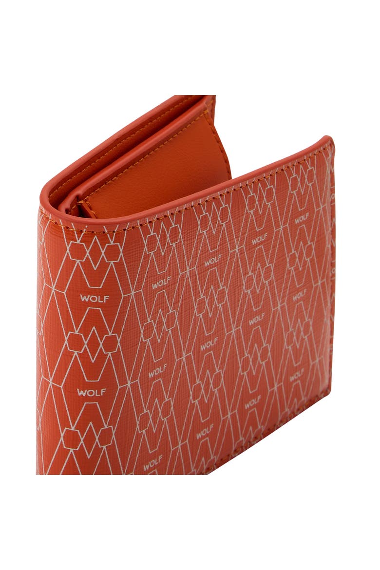 Signature Billfold and Coin, Alternate, color, Signature Orange