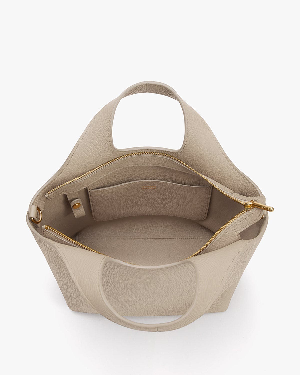 Small System Zipper Tote, Alternate, color, Stone
