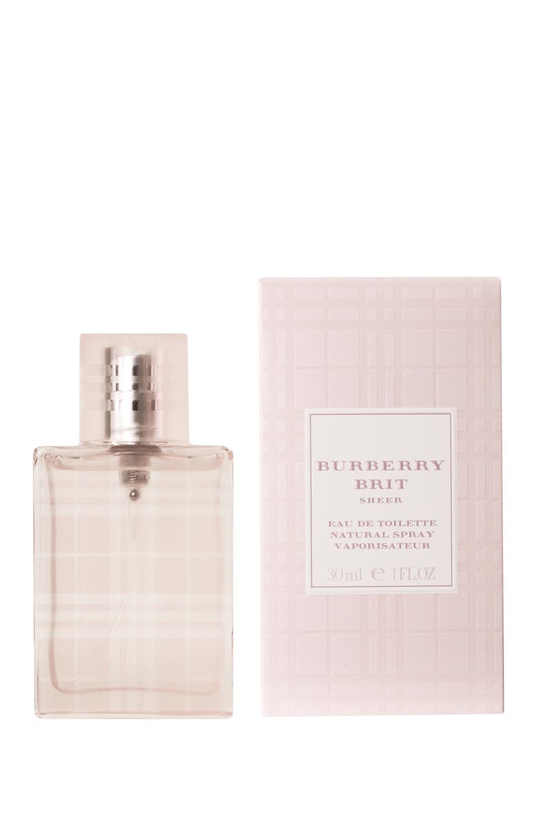 Burberry Women's Burberry Brit Sheer Eau de Toilette Spray - 1.0 fl. oz., Main, color, 