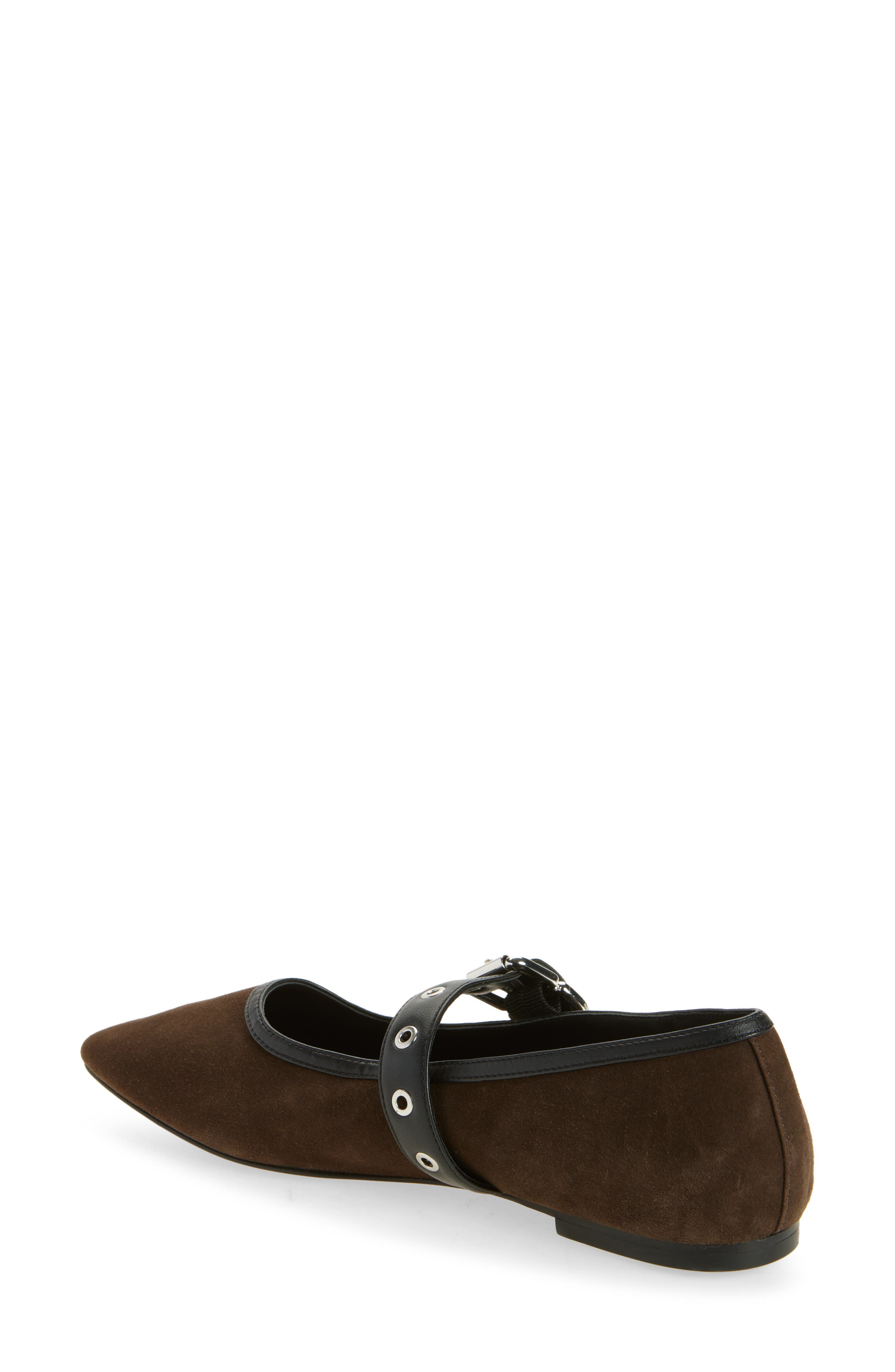 3.1 Phillip Lim ID Mary Jane Flat, Alternate, color, Chocolate