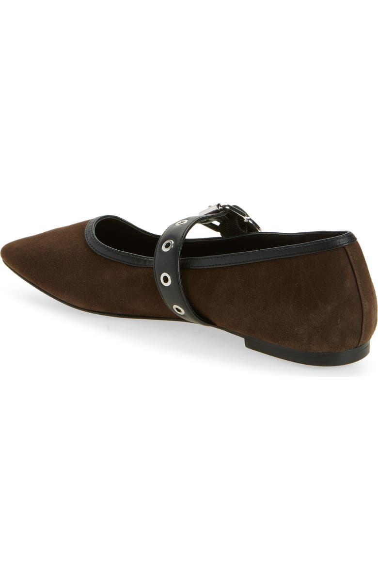 3.1 Phillip Lim ID Mary Jane Flat, Alternate, color, Chocolate