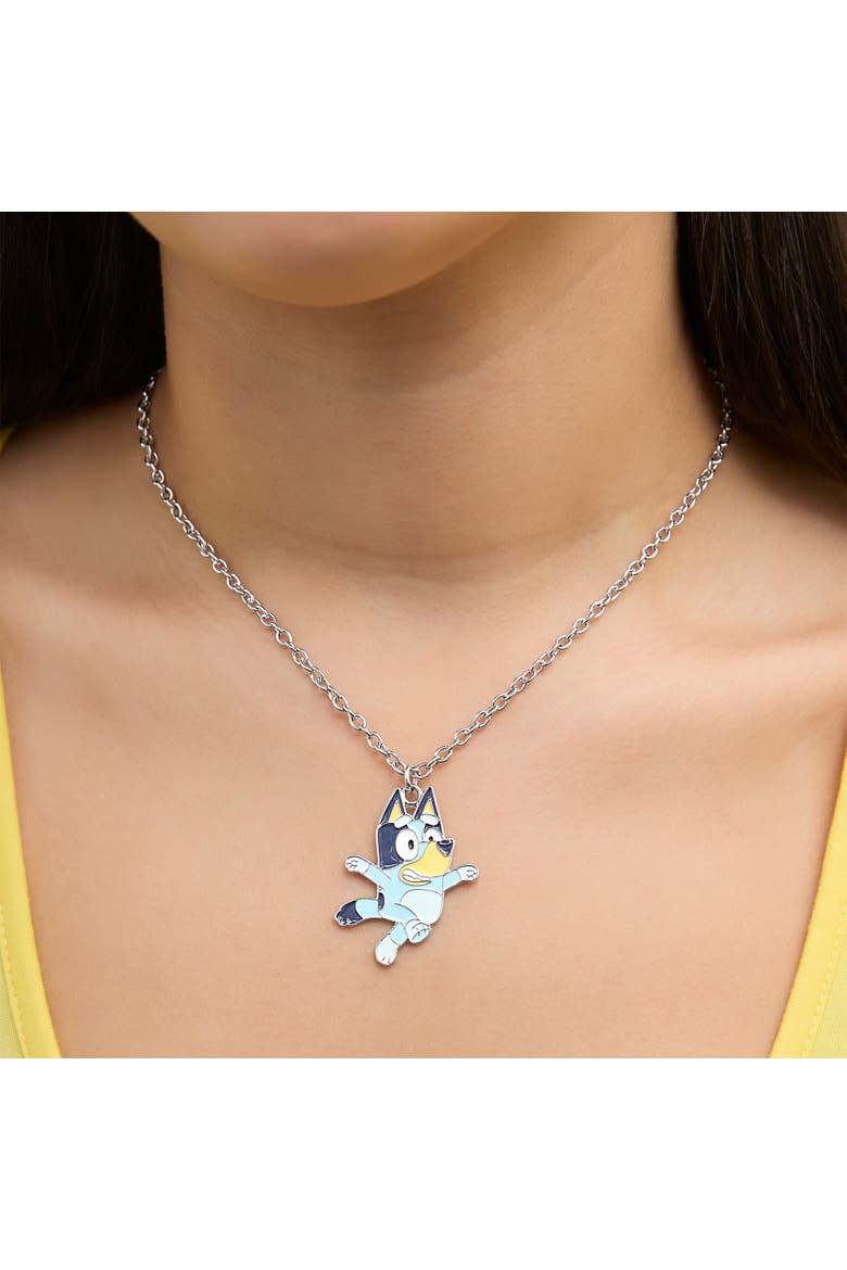 Pendant Necklace and Balloon Stud Earrings Set, Alternate, color, Multicolor