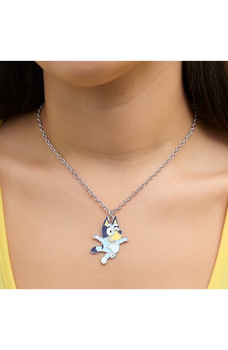 BLUEY Pendant Necklace and Balloon Stud Earrings Set, Alternate, color, Multicolor