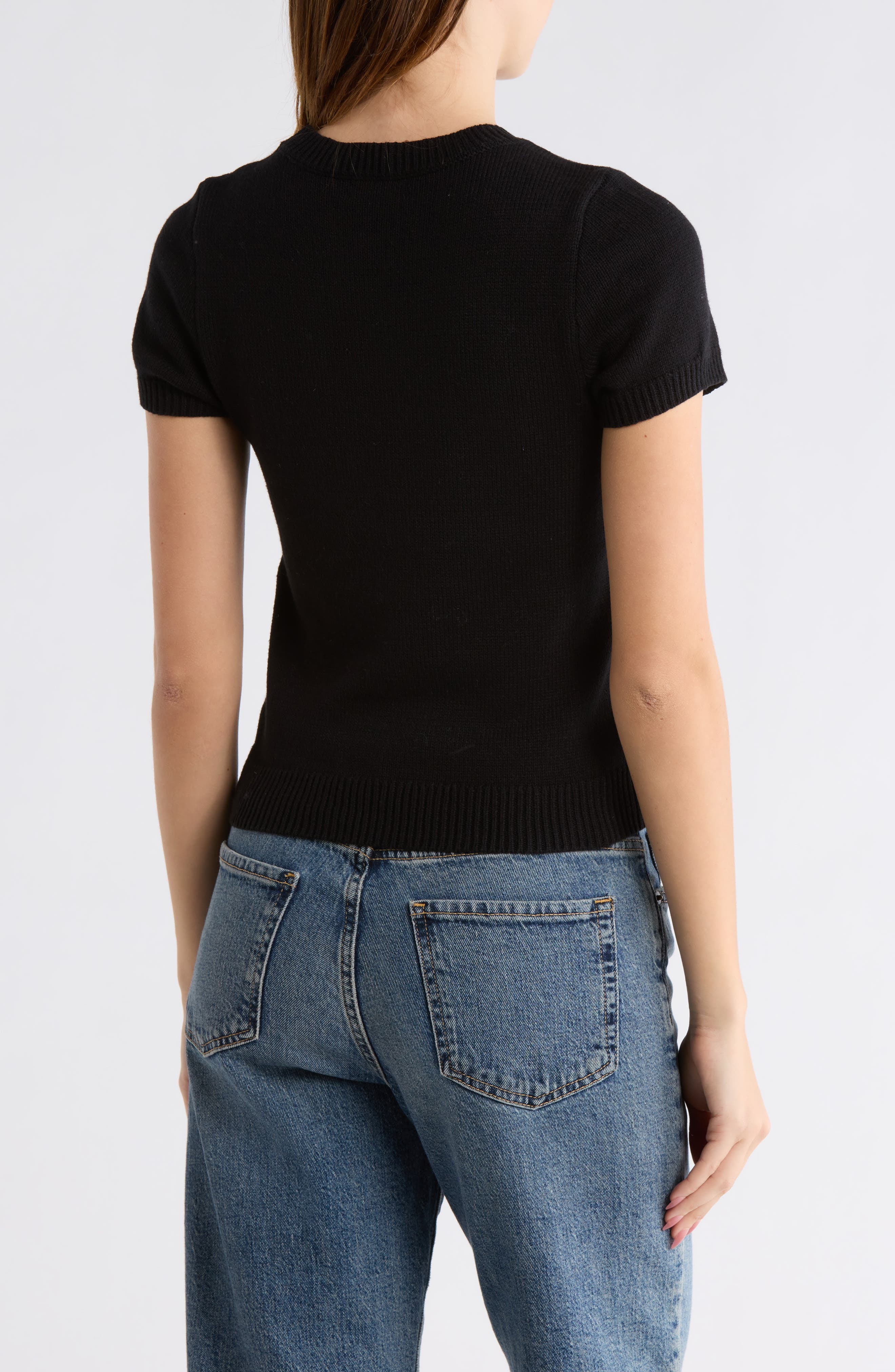 Favorite Short Sleeve Sweater - image 2