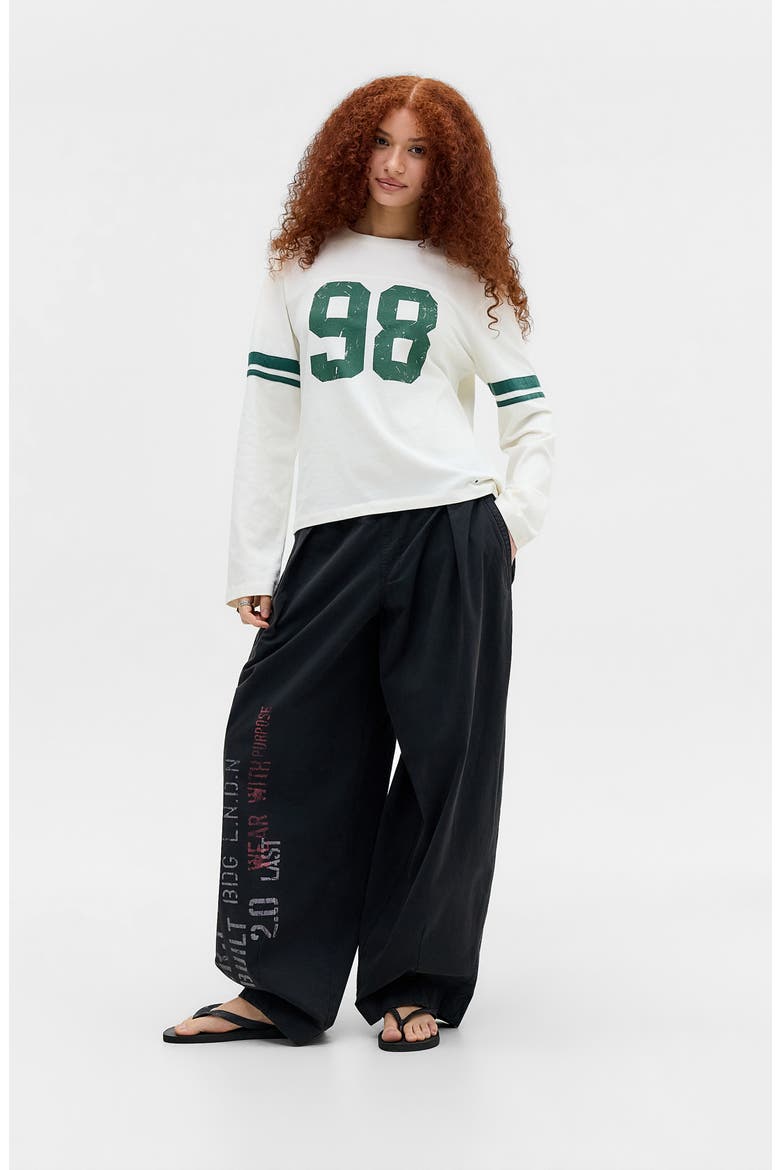 98 Relaxed Graphic Long Sleeve T-Shirt, Alternate, color, WHITE