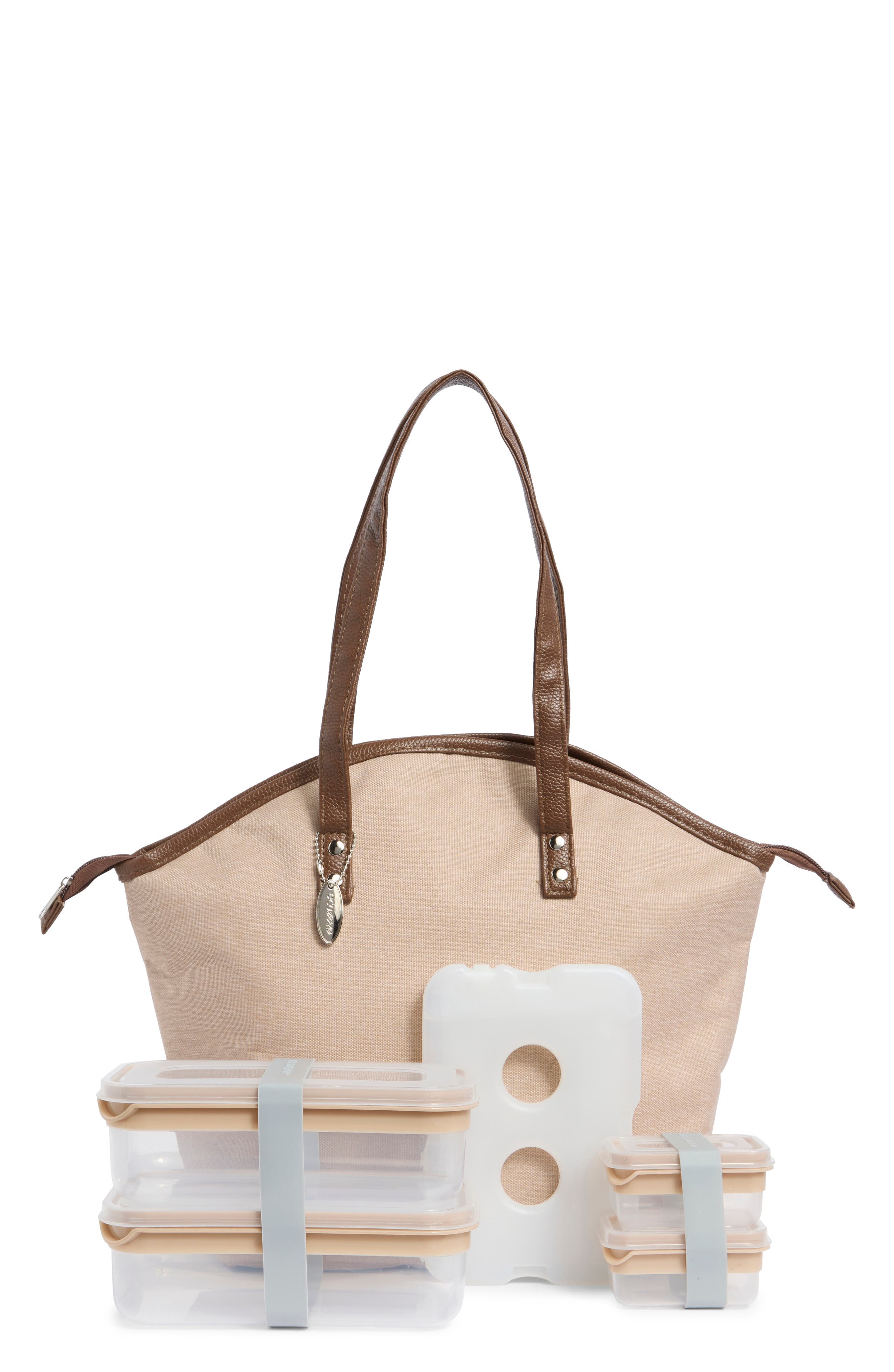 Silver One International 12-Piece Lunch Tote Set
