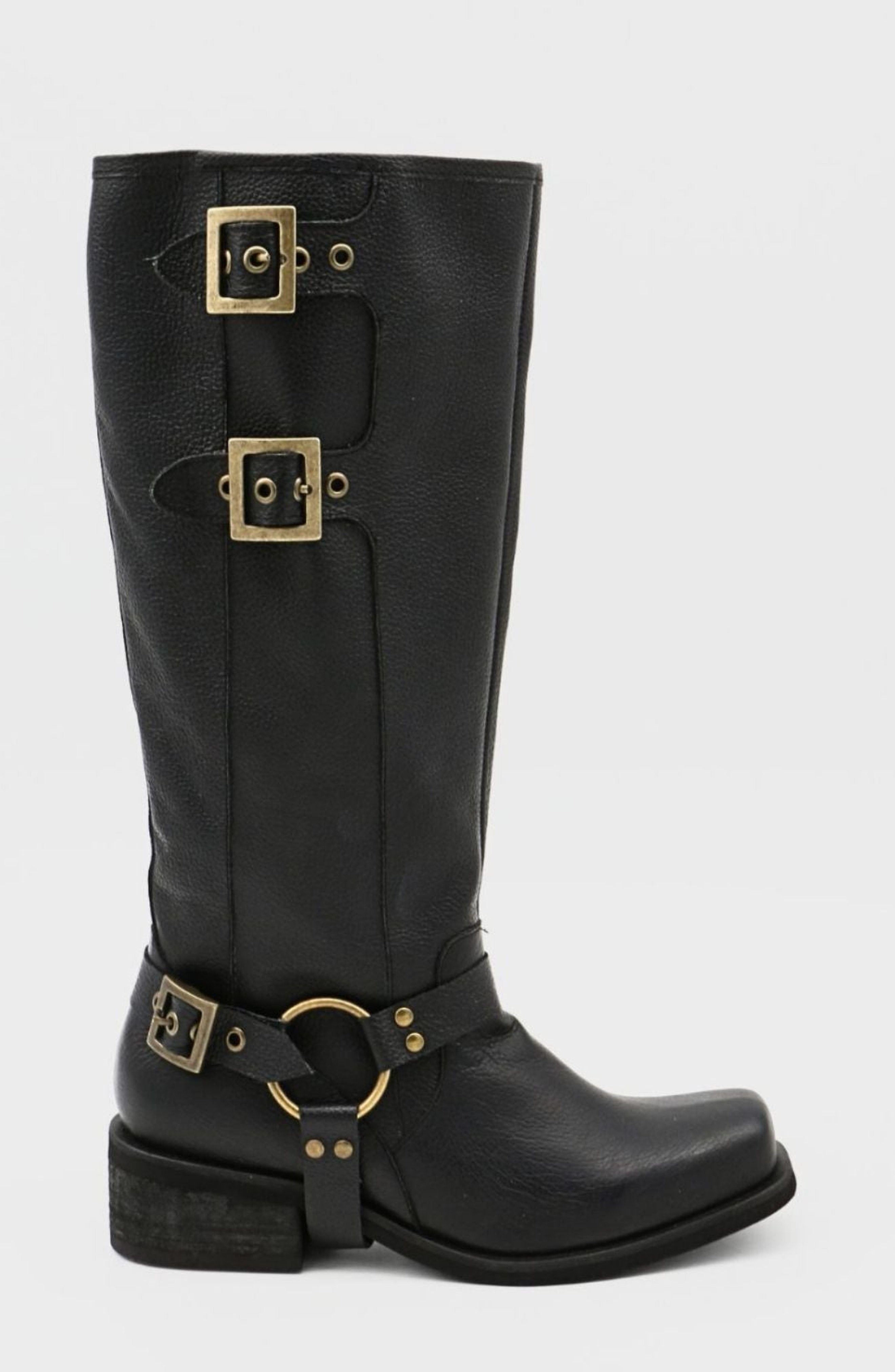 STIVALI NEW YORK Naomi Moto Boots, Alternate, color, Black