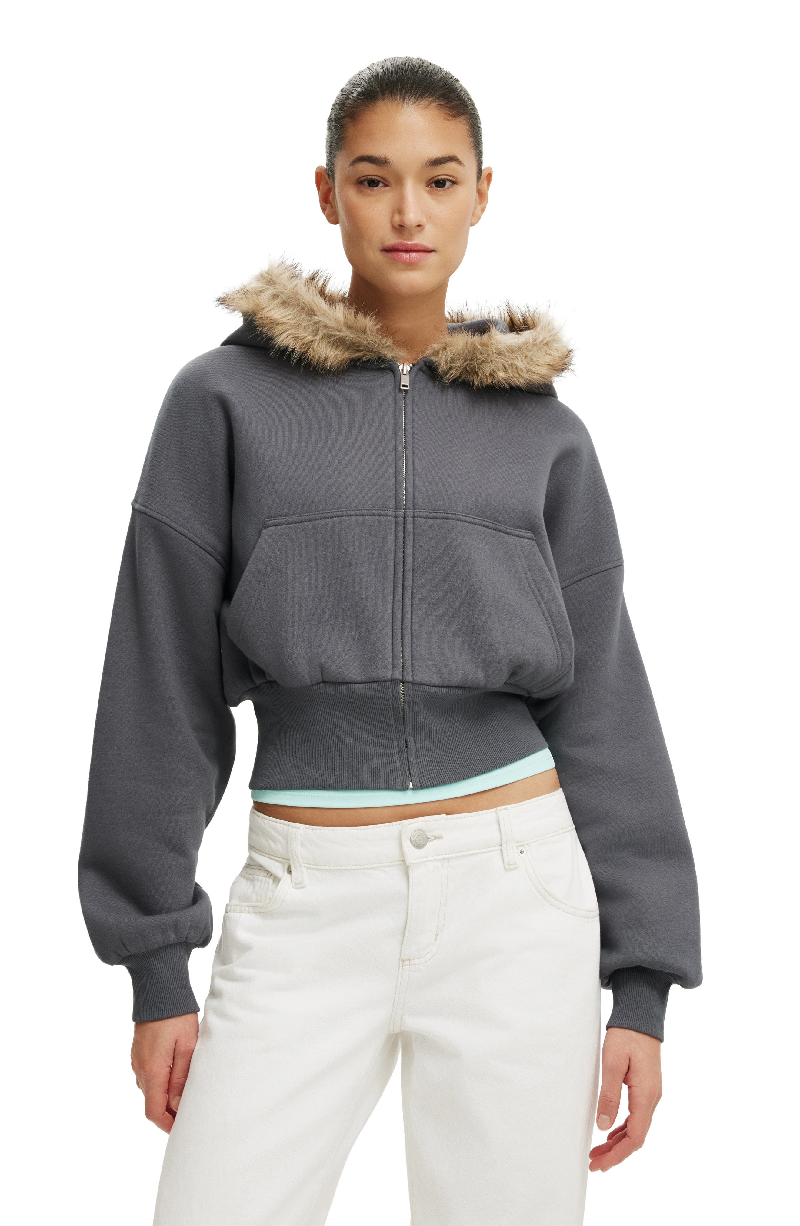 selected Moonlight Shadow Faux Fur