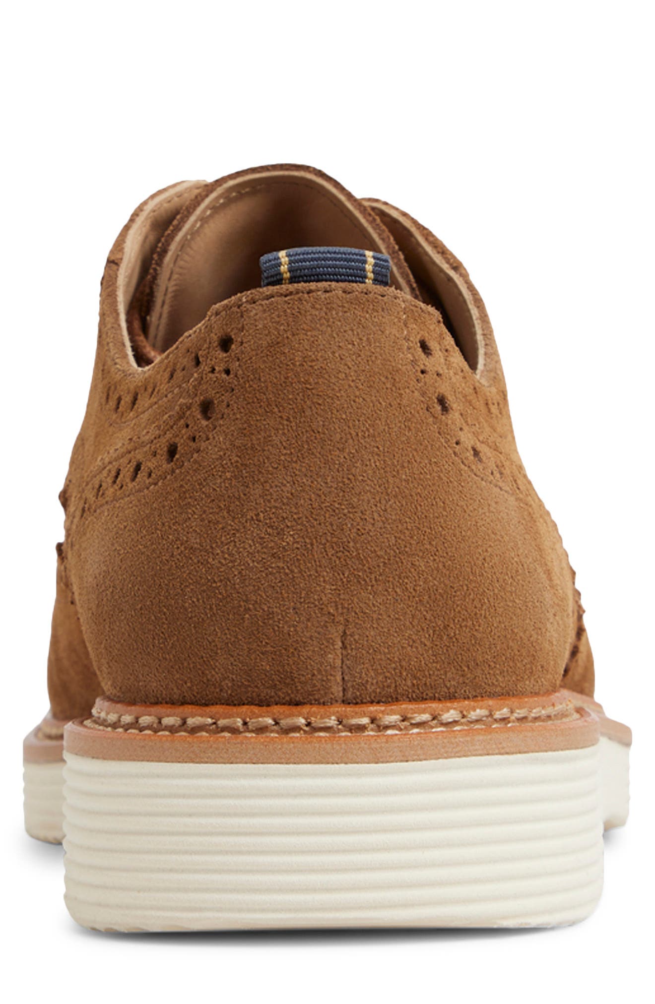 Brooks Brothers Morganville Brogue Derby, Alternate, color, Medium Brown