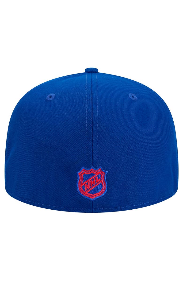 New Era Men's New Era Blue New York Rangers Core 59FIFTY Fitted Hat, Alternate, color, Blue