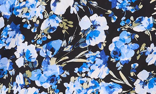 Vince Camuto Floral Shirred Cuff Shirt