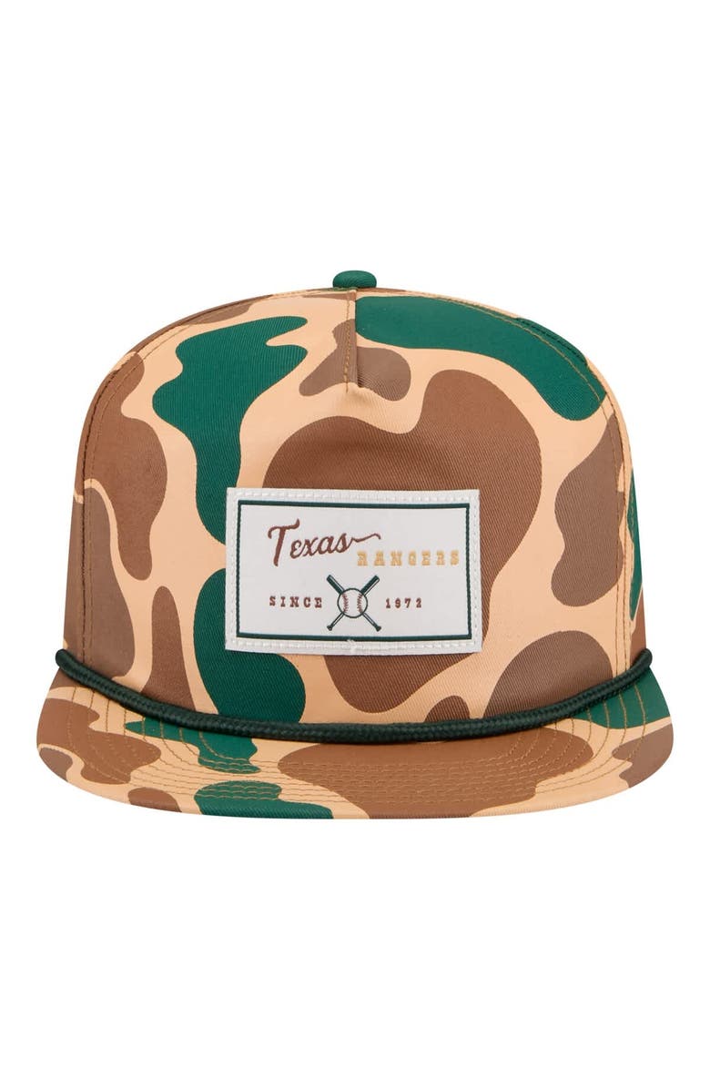 New Era Men's New Era Camo Texas Rangers Duck 19TWENTY Adjustable Hat, Alternate, color, Camo