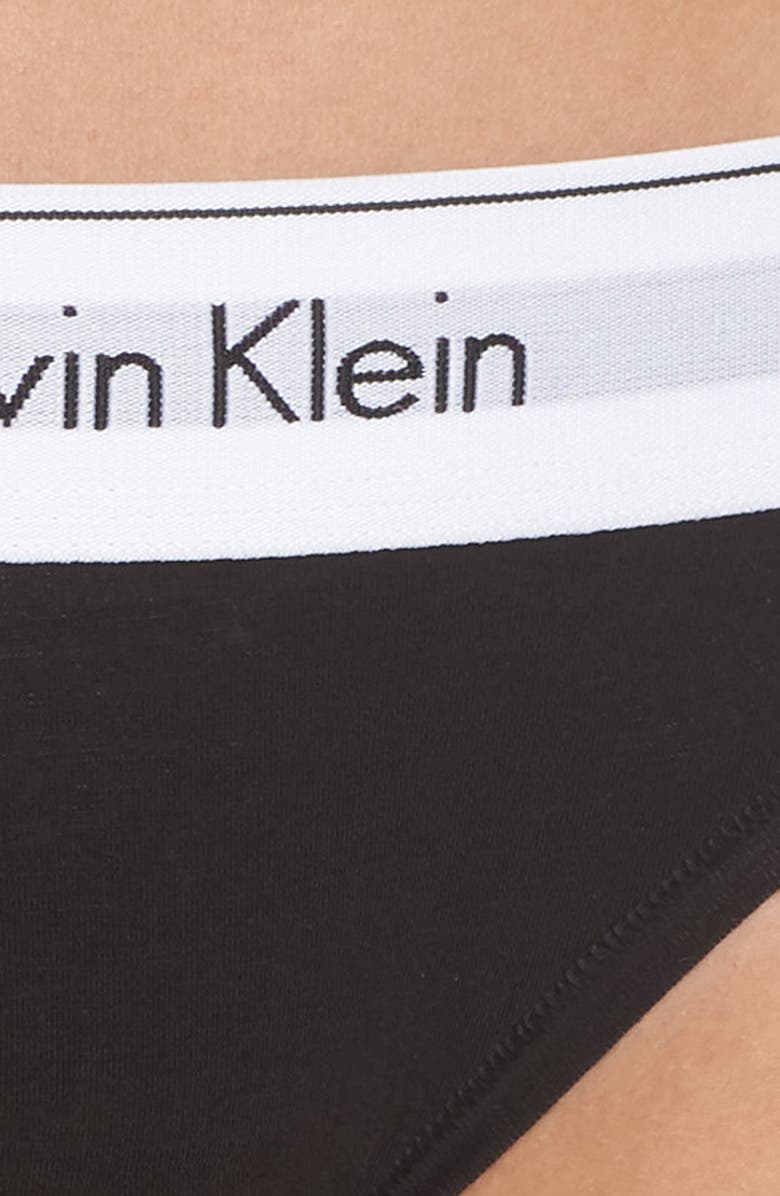Calvin Klein Modern Cotton Bikini, Alternate, color,