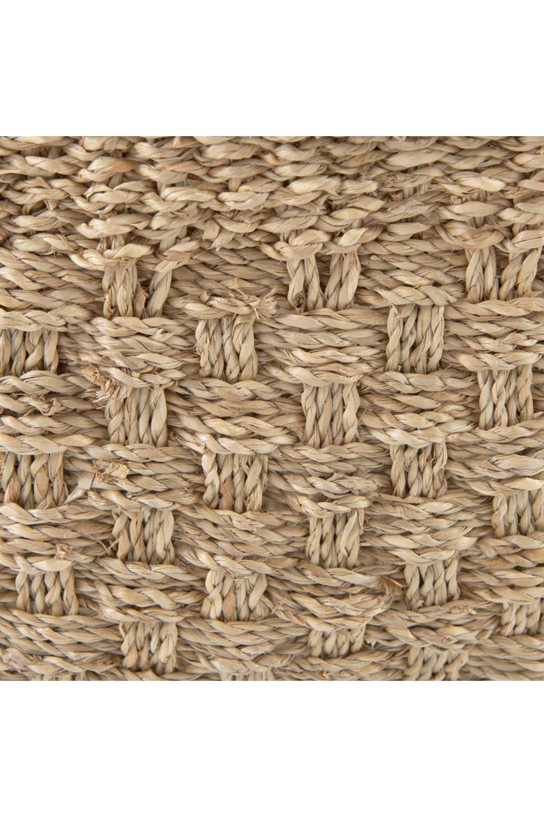 Emra Set of 3 Seagrass Rectangular Basket, Alternate, color, Brown