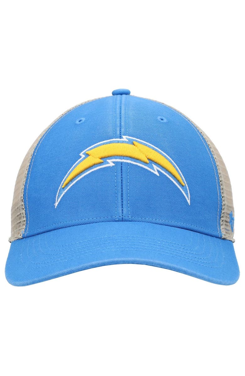 '47 Men's '47 Powder Blue Los Angeles Chargers Flagship MVP Snapback Hat, Alternate, color, 