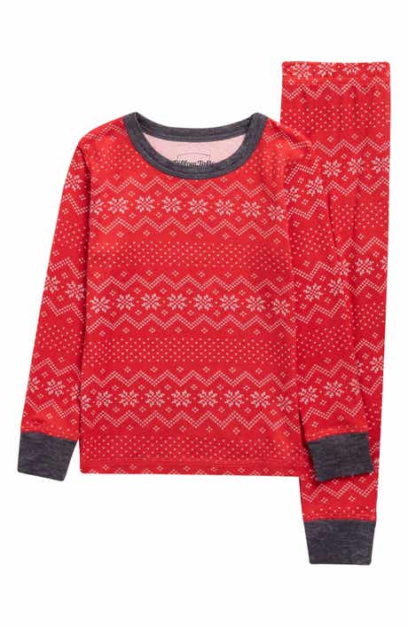 Pillow Talk Matching Family Fair Isle Footed Pajamas