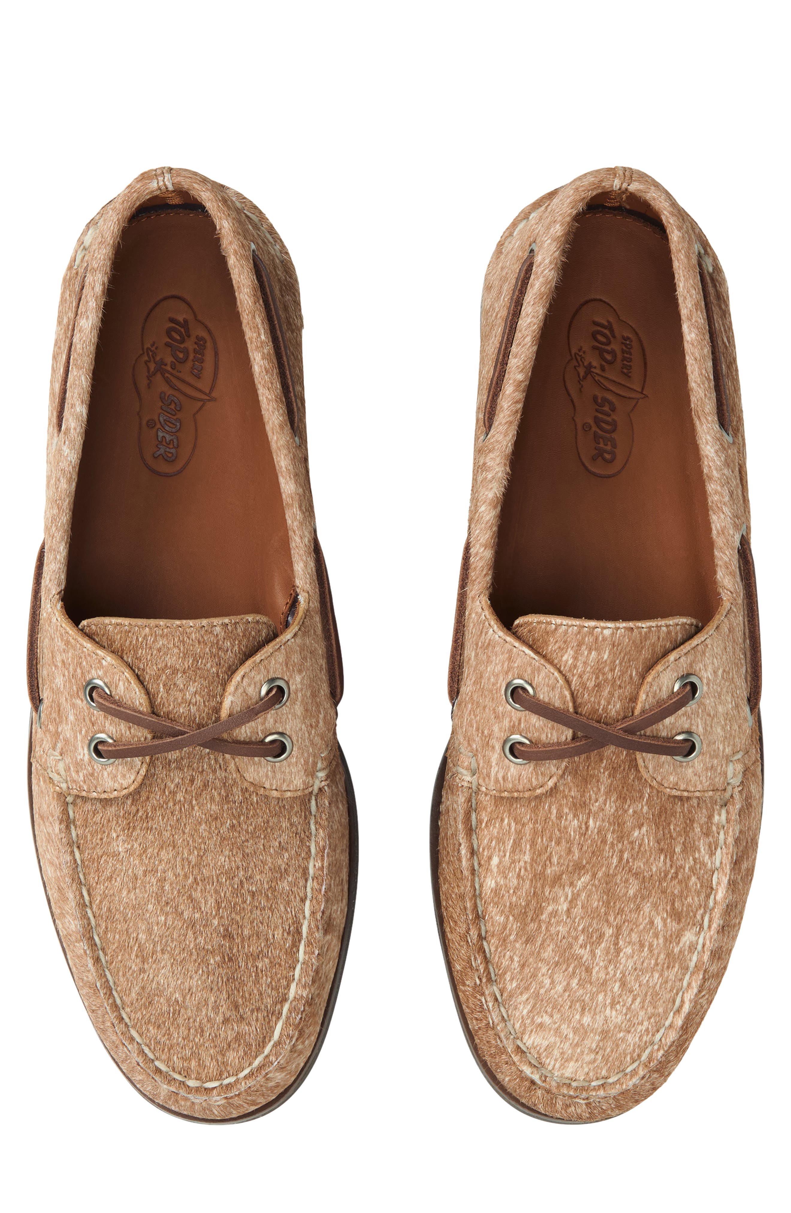 Sperry Cloud Authentic Original Lux Boat Shoe, Alternate, color, Light Brown