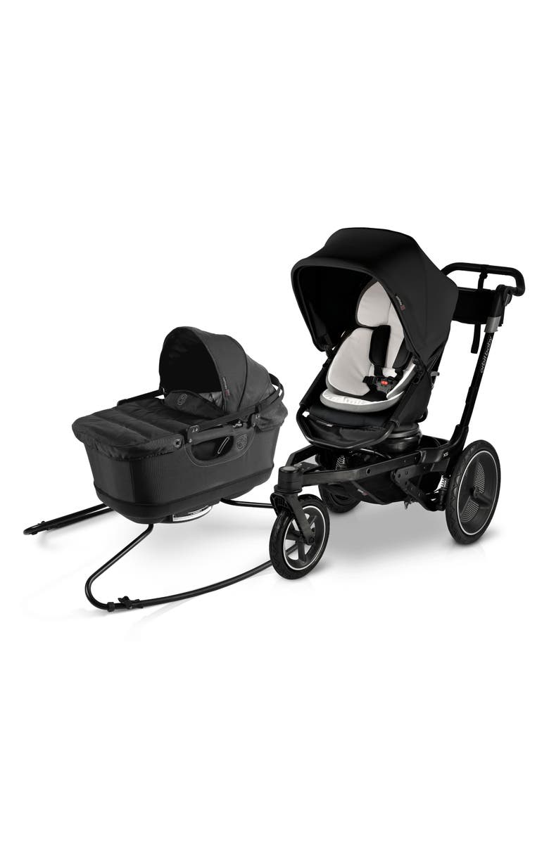 orbit baby<sup>®</sup> Jog & Lounge Bassinet & Stroller Travel System, Main, color, Black/ Black