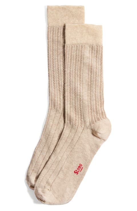 Lola Cotton & Cashmere Comfort Crew Socks