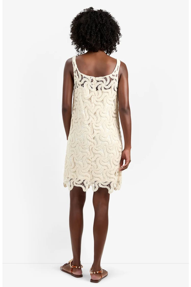 Aspire Lace Cotton Dress, Alternate, color, Bonita Beige
