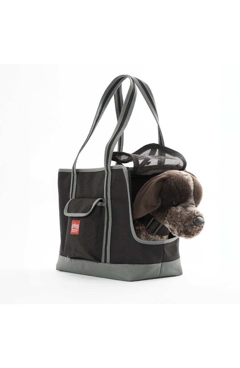 Manhattan Portage Pet Carrier Tote Bag Small/Medium Pets, Alternate, color, Black