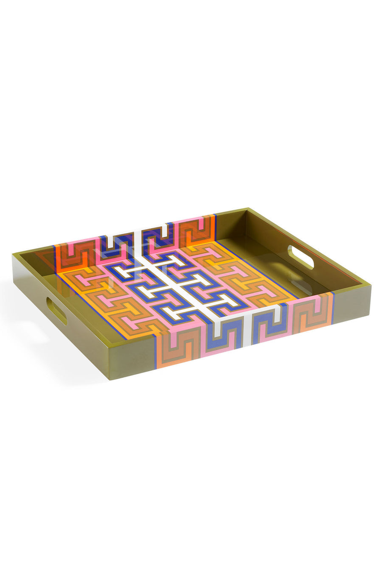 Jonathan Adler Madrid Lacquer Tray, Alternate, color, 