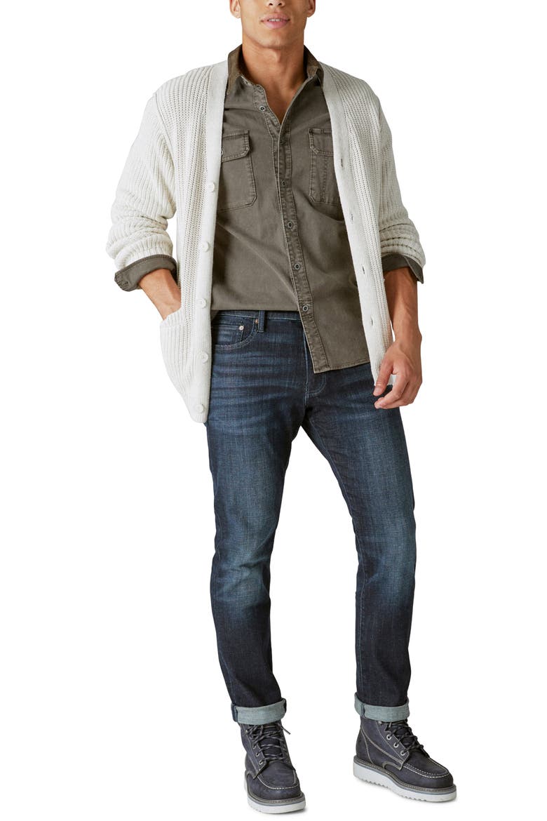 410 Athletic Straight Leg Jeans, Alternate, color, GENESIS