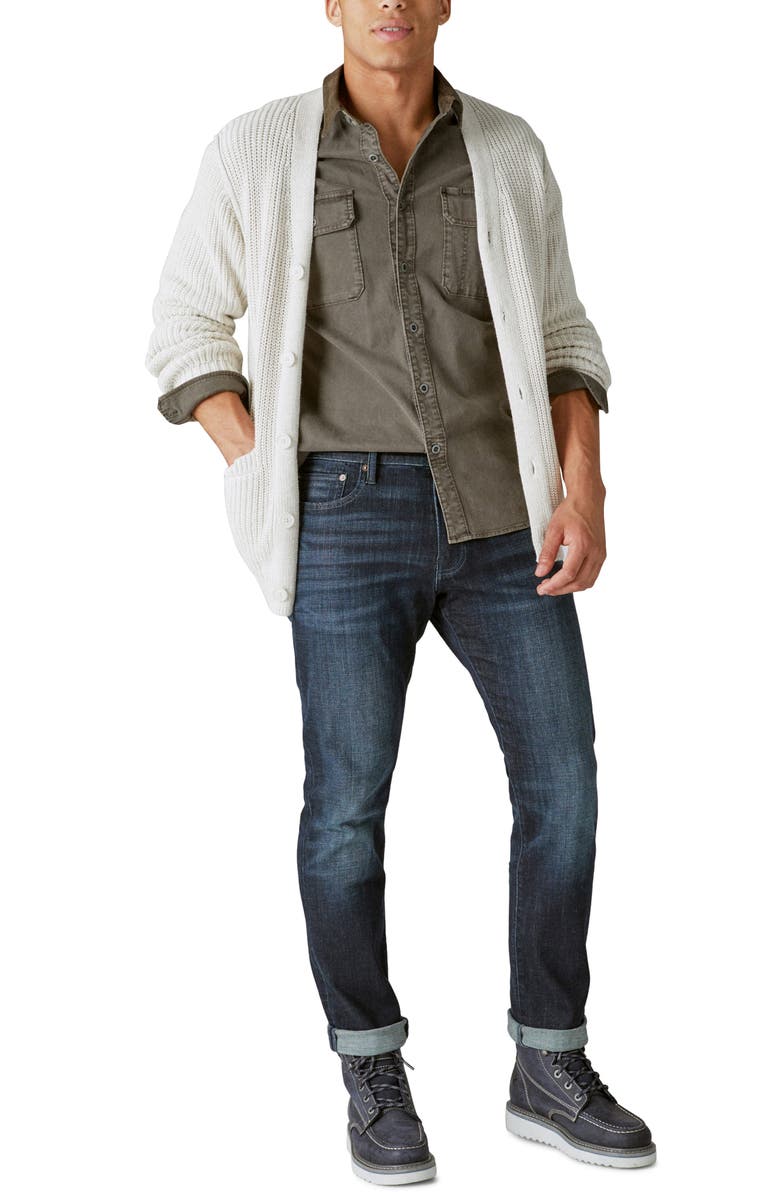 Lucky Brand 410 Athletic Straight Leg Jeans, Alternate, color, Genesis