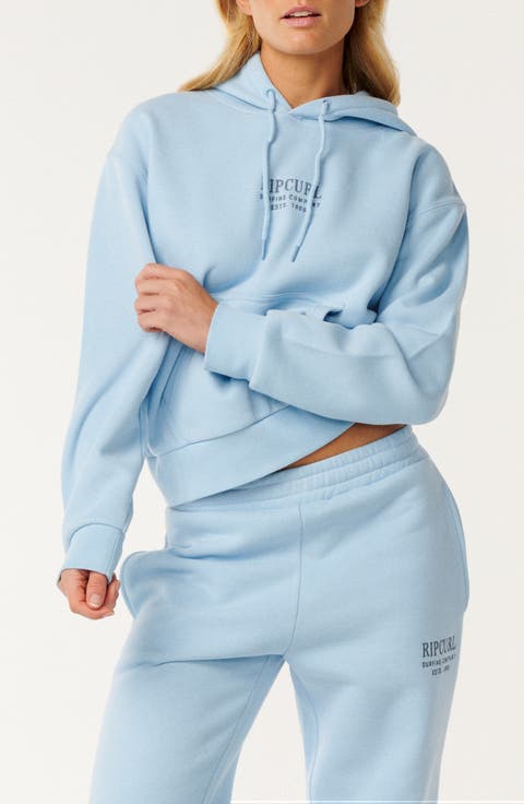 Surf Staple Relaxed Fit Cotton Blend Hoodie
