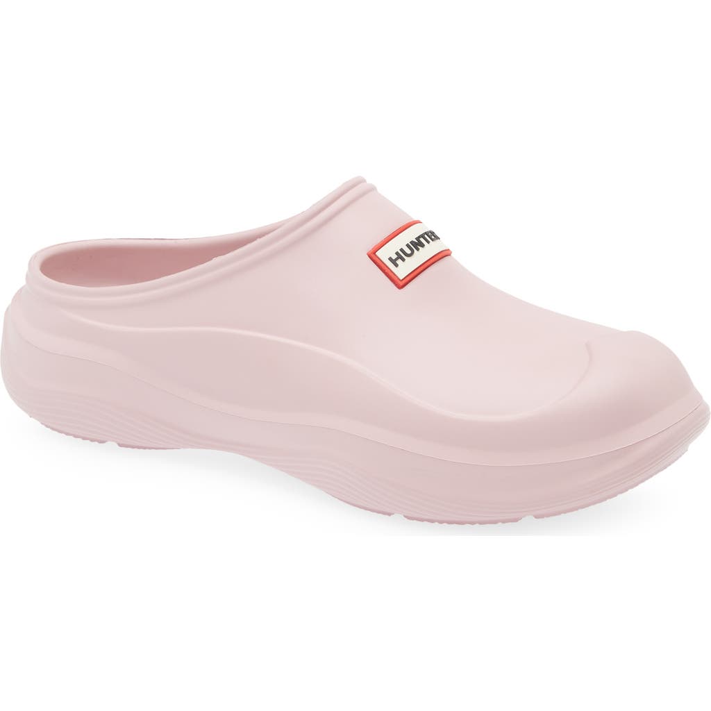 Hunter Elena Water Resistant Clog In Pink